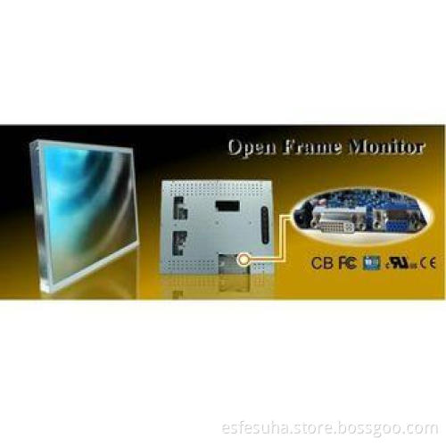 15 Inch 1024x768 Pixels AC 100~240V 13.3W Industrial Touch